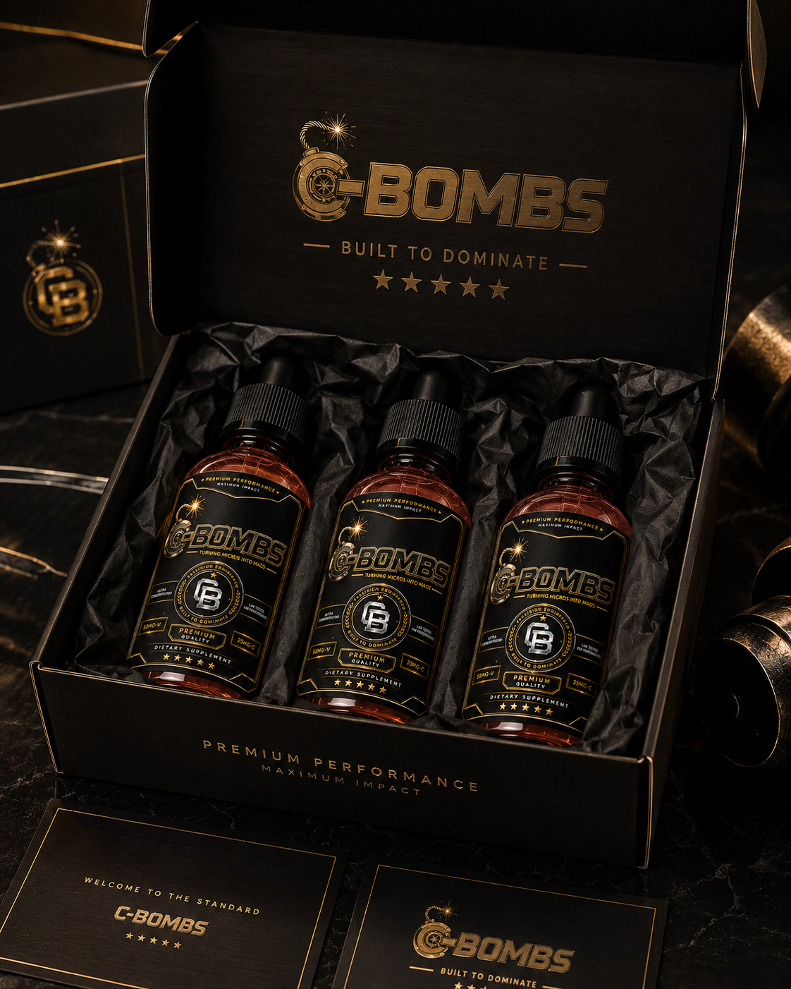 C—BOMBS discreet wholesale shipping case